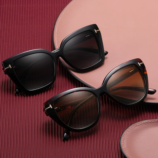 Malcolm - Square Frame/Cat's Eye Switchable Lenses, 1 for 3