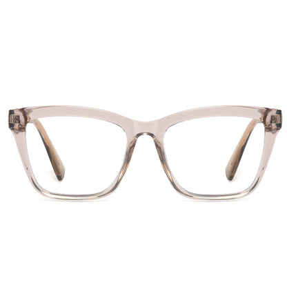 Liam Rectangle Black Crystal Glasses